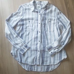 Indie styled button down